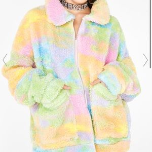 Dollskill Rainbow Fleece Jacket